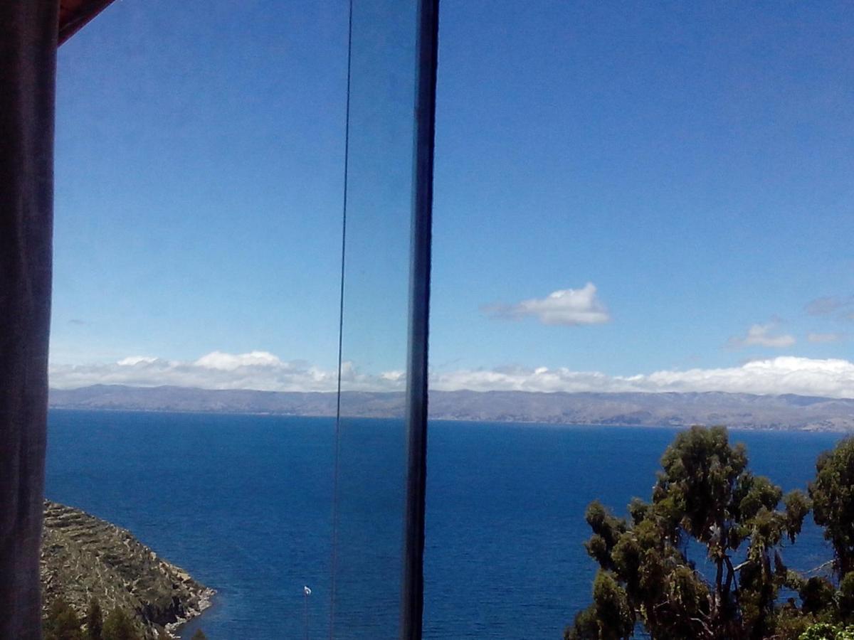 فندق Comunidad Yumaniفي  Casa De La Luna Isla Del Sol المظهر الخارجي الصورة
